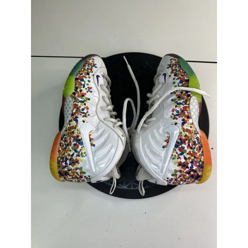 NO INSOLES - Nike Little Posite Pro PS Fruity Pebbles 2016 Sz 2Y 843755-101